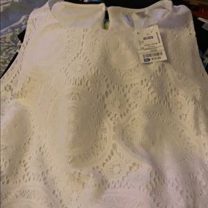 BNWT White lace sleeveless dress BNWT 3x